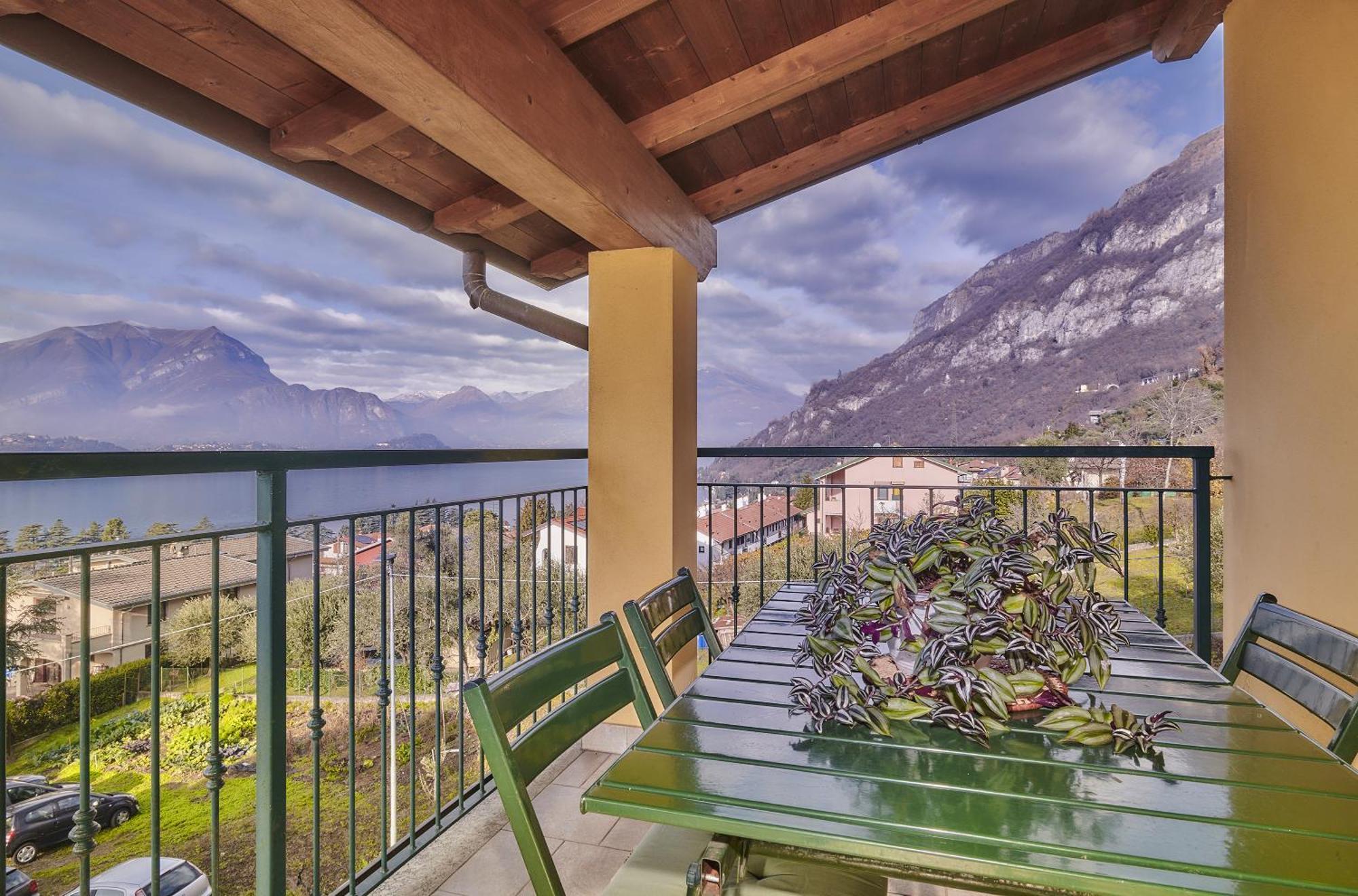 Balcony Lake View Apartment Lierna Exterior foto