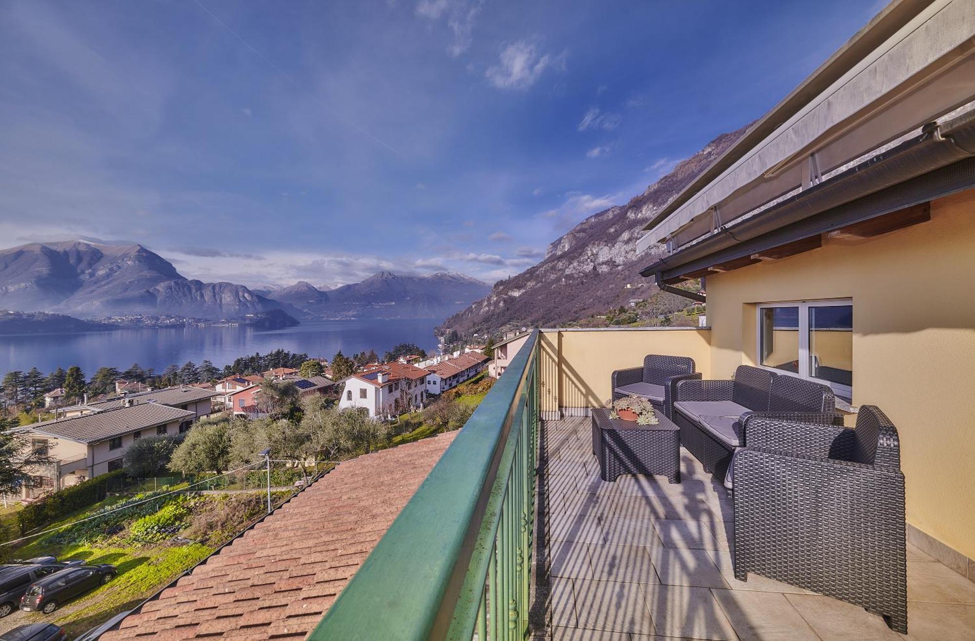 Balcony Lake View Apartment Lierna Exterior foto